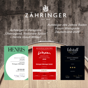 Tolle Bewertungen in den großen Wein-Guides