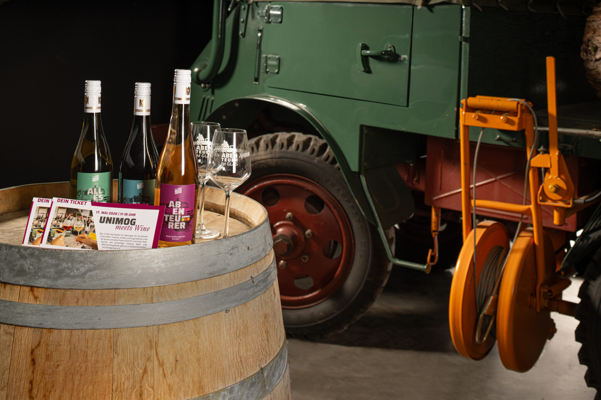 Unimog trifft Genuss: Dritte Weinmesse im Murgtal